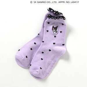 マイメロディ・クロミ|フリルソックス ▽▽ 女の子 アプレレクール 子供服 キッズ ベビー 靴下 おしゃれ かわいい 秋服 秋物 エフオー FO △△ v454184
