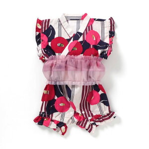 【10%OFFクーポン】【SALE_50%OFF】Girls甚平ロンパス ▽▽ 綿100% 女の子 BREEZE ブリーズ 子供服 キッズ ベビー 浴衣 ゆかた じんべえ 帯付き 夏祭り おしゃれ かわいい 夏服 夏物 エフオー FO △△ j37