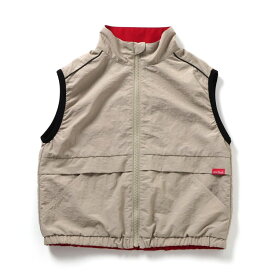 【20％OFFクーポン】【10％OFFクーポン】【SALE_30%OFF】リバーシブルジップアップベスト(セットアップ可) ▽▽ 男の子 BREEZE ブリーズ 子供服 キッズ ベビー ジュニア おしゃれ 秋 エフオー FO △△ j415915［返品不可］