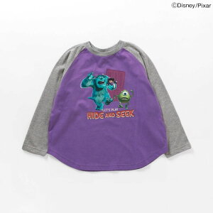 【10%OFFクーポン】【リンク】『モンスターズ・インク』『モンスターズ・ユニバーシティ』|Tシャツ ▽▽ 綿100% 女の子 男の子 BREEZE ブリーズ 子供服 キッズ ベビー トップス ロンT 長袖 Disney