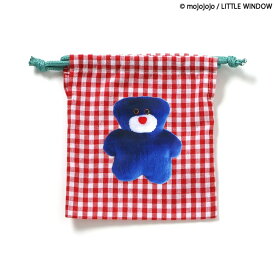 【新作】mojojojo転写巾着S ▽▽ 女の子 男の子 BREEZE ブリーズ 子供服 キッズ ベビー 小物 誕生日 プレゼント 化粧ポーチ 秋 エフオー FO △△ j474905