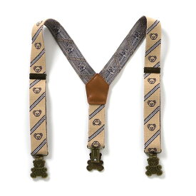 【フォーマルクーポン】tinybear_サスペンダー ▽▽ 男の子 アプレレクール 子供服 キッズ ベビー タイニーベア ベルト フォーマル 入学 卒業 結婚式 くま柄 クマ おしゃれ かっこいい 春服 春物 エフオー FO △△ v169905［返品不可］