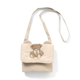 【10％OFFクーポン】【新作】tiny_bear_2WAY移動ポケット ▽▽ 女の子 アプレレクール 子供服 キッズ ベビー 小物 くま お出かけ バッグ 春 エフオー FO △△ v174056