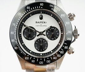 【新品】A BATHING APE/ア・ベイシング・エイプ Bapex T003シリーズ Rolex/ロレックス Daytona/デイトナ タイプ 40mm 自動巻き 腕時計#33987