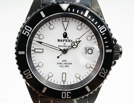 【新品】A BATHING APE/ア・ベイシング・エイプ Bapex T001シリーズ Rolex/ロレックス Submariner/サブマリーナー タイプ 40mm 自動巻き 腕時計#33880F