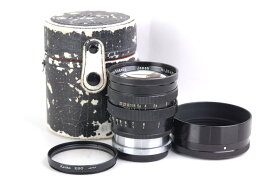 【美品】Nikon/ニコン Nippon kogaku Nikkor-S.C 85mm F1.5 ブラックペイント RF Sマウント レンズ