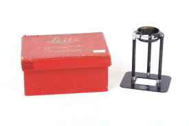 【美品】LEICA/ライカ HILFSGERAT BELUNHESUM Macro Copy Stand ブラック スタンド#jp19063