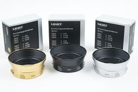 【おすすめ】Leica/ライカ　SUMMICRON、SUMMILUX、ELMAR　レンズ用フード　35mm/F2 35mm/F2.8 50mm/F2 50mm/F2.8 レンズ適応 LIGHT lens IROOA 八枚玉　七枚玉　ブラック　Hood