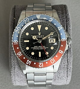 yzROLEX/bNX 1675 GMT-Master Gilt Underline Dial MgA_[C_C 1963N #36459