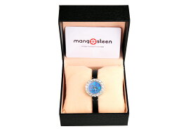 【新品】Mangosteen/マンゴスチン MS512E ブルー 韓流 クォーツ腕時計