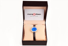 【新品】Mangosteen/マンゴスチン MS512B 紺青 韓流 クォーツ腕時計