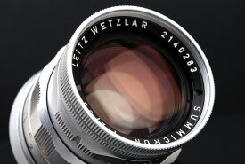 【美品】Leica/ライカ SUMMICRON M 50/2 RIGID シルバー ドイツ産 レンズ