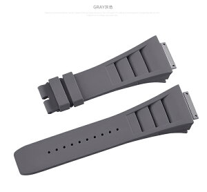 Richard Mille ���V���[�� �~�� RM030 RM035 RM055�ɓK�p Vagenari ���o�[ �X�g���b�v/�x���g�@�O���[