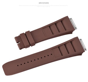 Richard Mille ���V���[�� �~�� RM010 RM029�ɓK�pVagenari ���o�[ �X�g���b�v/�x���g �u���E��