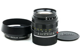 【珍品】Leica/ライカ SUMMILUX-M 50mm f1.4 E43 j純正ブラックペイント 222万号 レンズ