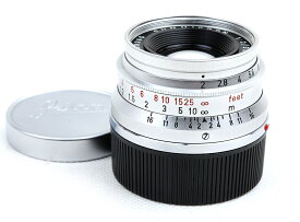 【美品】LEICA/ライカ SUMMICRON 35mm f2 ドイツ産 シルバー 八枚玉 レンズ
