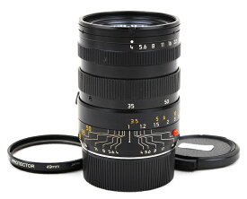 【美品】Leica/ライカ Tri-elmar M 28-35-50mm f4 ASPH E49 ブラック 11625 ドイツ産 ブラック レンズ kenkoフィルター付き