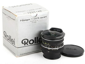 【美品】ローライ/ROLLEI CARL ZEISS F-Distagon 16mm F2.8 HFT QBM fisheye レンズ