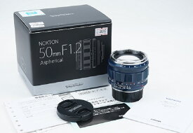 【日本銀座松屋150周年限定】Voigtlander/フォクトレンダー nokton 50mmf1.2 VM Leica M口マウント　ブルー塗装#35012