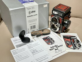 新品　Rolleiflex/ローライフレックス　2.8FX Platin Prototyp red ホワイトゴール#29723