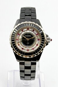 yE10{zCHANEL/Vl J12 Joaillerie H2684 K18WG/Z~bN/_Ch fB[Xrv #HK10855