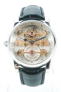 Girard Perregaux/W[EyS Horlogerie Triple Bridge Ref.99000-53-000 gD[r Pt950 芪 Yrv #36571