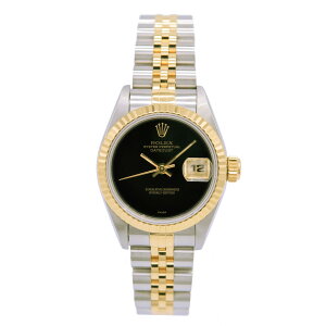 Rolex/bNX Datejust fCgWXg 69173 Onyx IjLX_C W SS/YG fB[X rv #HK10979