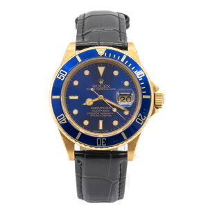 Rolex/bNX Submariner Tu}[i Ref.16808 K18YG 658 1980N  Yrv #jp28205