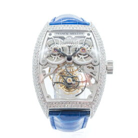 Franck Muller/フランクミュラー GIGA TOURBILLON 8889 T G SQT BR D7 K18WG ダイヤモンド メンズ腕時計 #jp28261