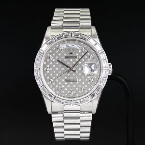 yVIPfzRolex/bNX Daydate fCfCg 18366 Pt950 _Ch聕ArA  Y rv #Jp28355