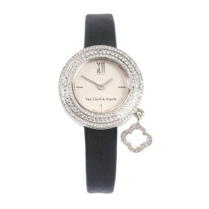 Van Cleef & Arpels ヴァンクリーフ&アーペル VCARO29900 Charms mini 18K WG クオーツ レディース腕時計 ジュエリーウォッチ #JP28419