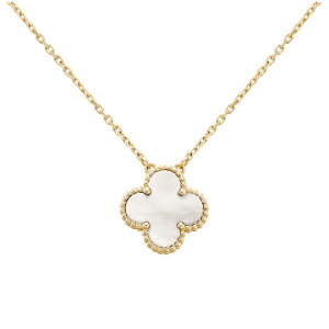 Van Cleef & Arpels/@N[tA[y Vintage Alhambra VCARA45900 K18YG }U[Iup[ lbNX fB[X #HK11474