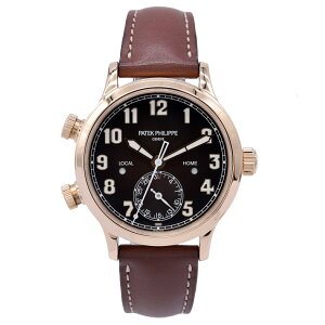 Patek Philippe / pebN tBbv Calatrava Pilot Travel Time 7234R-001HK11524