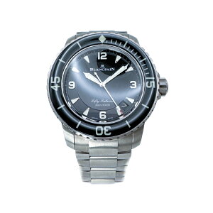 Blancpain/�u�����p�� Fifty Fathoms �t�B�t�e�B�E�t�@�]���X 5015-12B30-B52A 45mm #BW01409