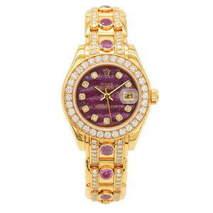 Rolex/�����b�N�X �p�[���}�X�^�[ �f�C�g�W���X�g 69298 K18 YG ���r�[ �y���`�x�X�݌Ɂz#HK11719