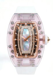 RICHARD MILLE / リシャールミル 改 【カスタム】RM007 AI TI　ピンク　サファイアークリスタール シェル【香港支店在庫】#37246>#HK11711