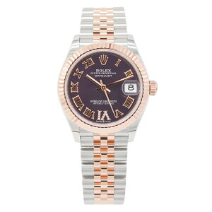 Rolex/�����b�N�X DATEJUST �f�C�g�W���X�g 278271 18K���[�Y�S�[���h���X�`�[�� ���������r���v #HK11741�y���`�x�X�݌Ɂz
