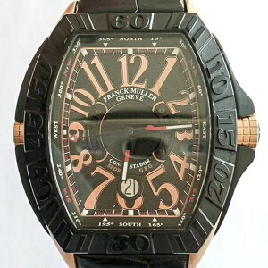 �y�S�V�zFRANCK MULLER/�t�����N�E�~�����[ 8900 SC DT GPG TT NR 5N Leather �r���v #FM723