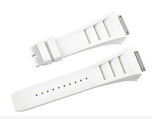 Richard Mille ���V���[�� �~�� RM011�K�p���� Vagenari ���o�[ �E�I�b�` �X�g���b�v �@�z���C�g �� White