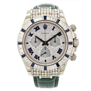 Rolex�^�����b�N�X �R�X���O���t �f�C�g�i 116599 18K�z���C�g�S�[���h �_�C�������h �T�t�@�C�A�Z�b�e�B���O �N���m�O���t �r���v #HK11848�y���`�x�X�݌Ɂz
