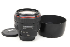 【美品】Canon/キャノン EF 50mm f1.0 L ULTRASONIC レンズ ES-79フード付き