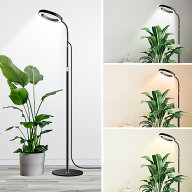 【最大15%OFFクーポン】植物育成ライト LED スタンド式 リングライト フルスペクトル タイマー付き 3時間…