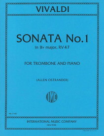 輸入楽譜／トロンボーン／ヴィヴァルディ：チェロ・ソナタ 第1番 変ロ長調