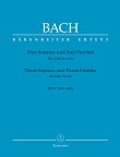 輸入楽譜／バイオリン（ヴァイオリン）／バッハ：無伴奏ヴァイオリンのための ソナタとパルティータ BWV 1001 - 1006