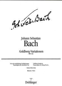 �A���y���^�A���T���u���^�O�d�t�E�g���I�iTrio�j�^�o�b�n�F�S���g�x���N�ϑt�� BWV 988