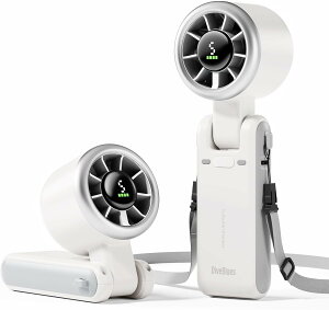 �yP5�{���������}���\�����ԁz�g�ѐ�@ �n���f�B�t�@�� ���� 10m/s Diveblues JetForceFAN �^�[�{ ���� 5�i�K���� LED�c�ʕ\�� 4000mAh �ő�12���� 3way ��|�� ��� USB�[�d Type-C �É� �y�� 190g ���^ ����