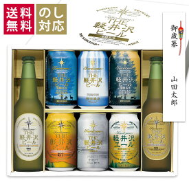 お歳暮 2025 ビール ギフト クラフトビール プレゼント 詰め合わせ 飲み比べ セット 地ビール 内祝い お返し 誕生日 結婚 出産内祝 御礼 おしゃれ 高級 お酒 送料無料 THE軽井沢ビール 330ml瓶×2本 350ml缶×6本 G-RL