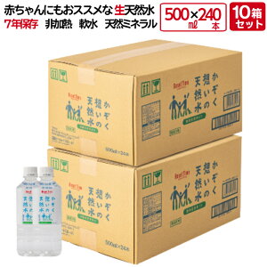 かぞく想いの天然水 500mL×48本 (500mL×24本 2箱) 4箱 (96本) 6箱 (144本) 8箱 (192本) 10箱(240本) 5年保存水 赤ちゃん アルカリ 生天然水 ミネラルウォーター ミネラル ウォーター water 水 お水 500ml 長期