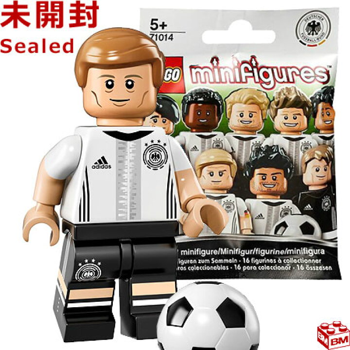 楽天市場 レゴ ミニフィギュア サッカードイツ代表 トニ クロース 背番号１８ Lego Minifigure Dfb Series Toni Kroos 10 Brick Master