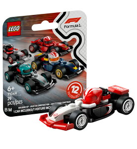 71049-10 ���S LEGO F1 �R���N�^�[�Y ���[�X�J�[ �n�[�X �� Haas F1 Team Race Car
